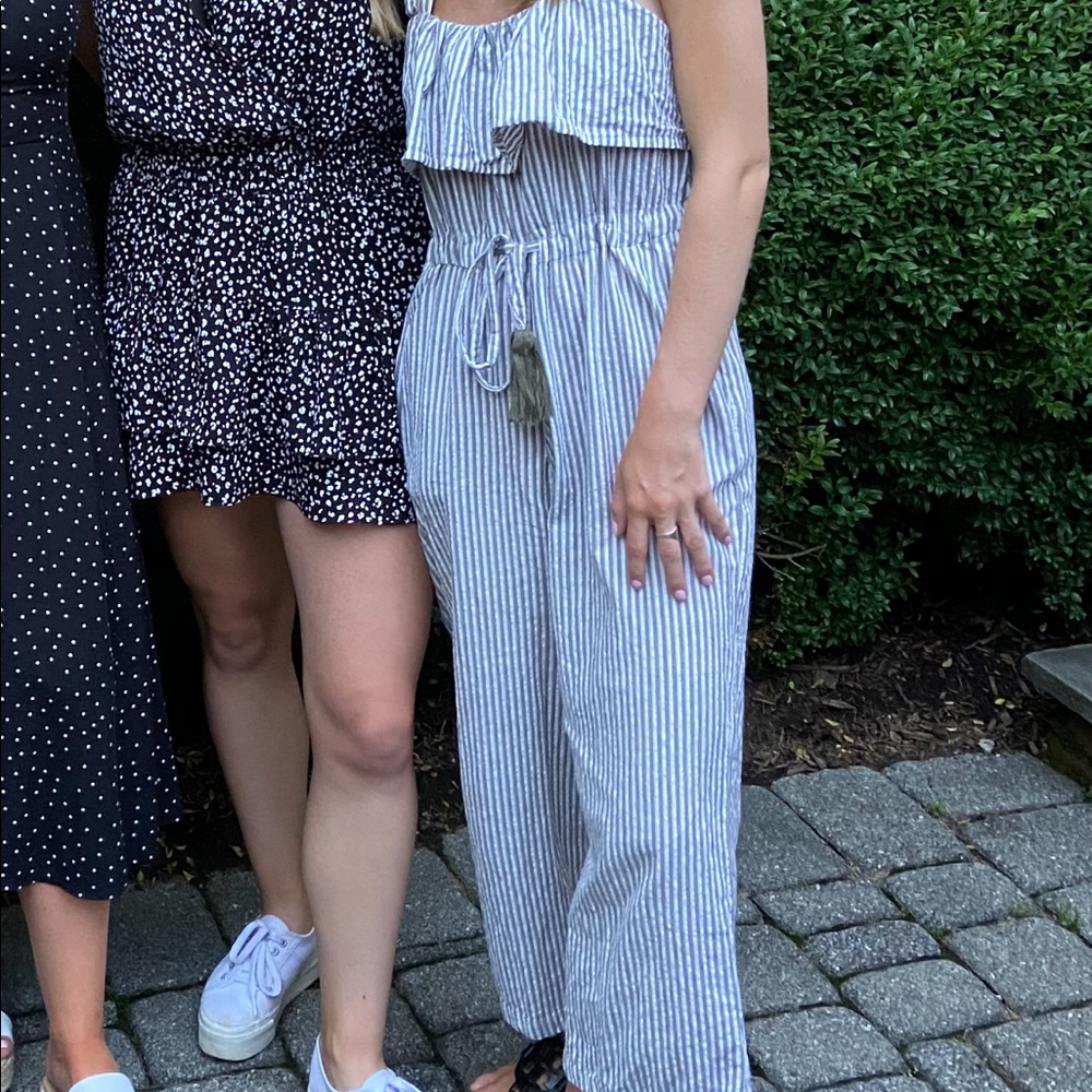 Zara Stripped jumpsuit